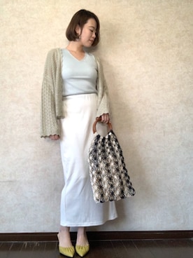 Rina Chishimaさん(レディース・157cm)の春コーディネート