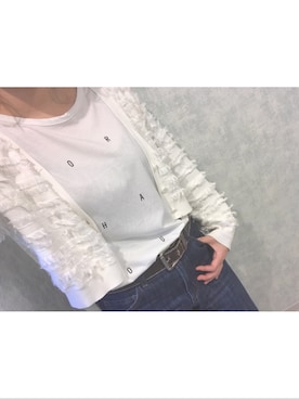 「3rd by VANQUISH（サードバイヴァンキッシュ）のアイテム」を使った、Mooさん（レディース・166cm）の春コーディネート