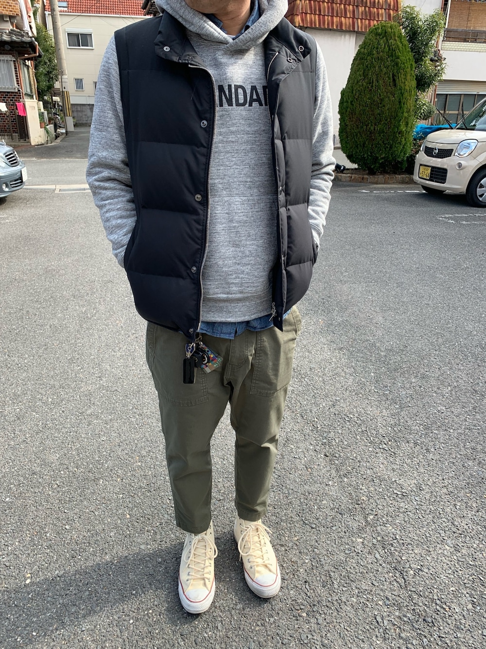 SOPHNET.のダウンベストを使った人気ファッションコーディネート - WEAR