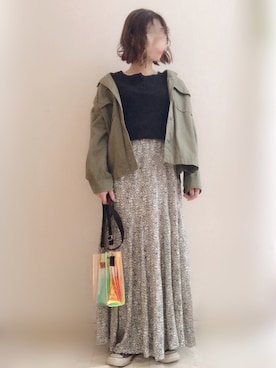 「CONVERSE（コンバース）のconverse（コンバース） ALL STAR OX（オールスターOX）（スニーカー）」を使った、☆FAIRY☆さん（レディース・155cm）の春コーディネート