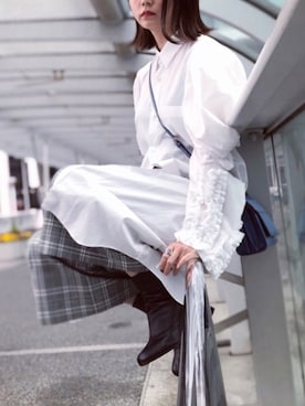 _e_r_i____._さん（レディース・163cm）の夏コーディネート