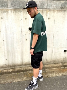 「PLACES+FACES（プレイシーズフェイシーズ）のアイテム」を使った、ともキング🧔🏻‍♂️さん（メンズ・170cm）の夏コーディネート