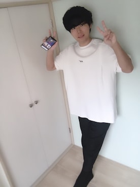 「ADER error（アーダーエラー）のアイテム」を使った、masaki【相互】さん（メンズ・173cm）の夏コーディネート