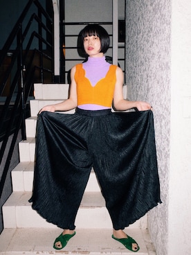 eriさん（レディース・161cm）の夏コーディネート