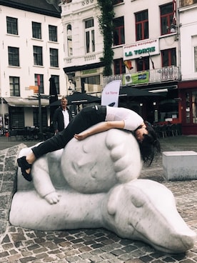 「bodco(ボッコ)のアイテム」を使った、eriさん(レディース・161cm)の夏コーディネート