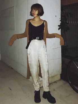 「DEPT（デプト）のアイテム（ジャケット/アウター）」を使った、eriさん（レディース・161cm）の夏コーディネート