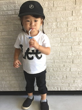 「ドラフトGAP」｜こはるさん（キッズ・80cm）の夏コーディネート