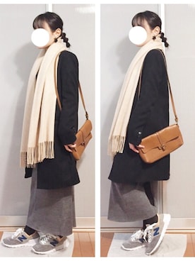 Mioさん(レディース・151cm)の冬コーディネート