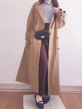 Mioさん（レディース・151cm）の冬コーディネート