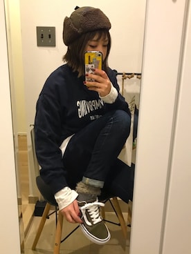 chocoさん（レディース・157cm）の冬コーディネート