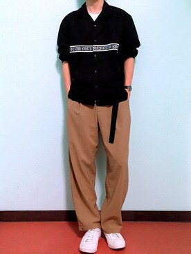 田中太郎さん（メンズ・173cm）の春コーディネート