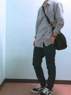 田中太郎さん（メンズ・173cm）の春コーディネート