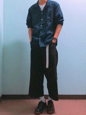 田中太郎さん(メンズ・173cm)の夏コーディネート