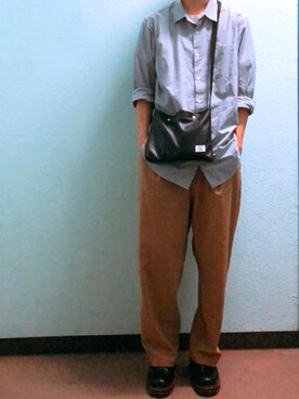 田中太郎さん（メンズ・173cm）の夏コーディネート