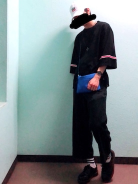 田中太郎さん（メンズ・173cm）の夏コーディネート