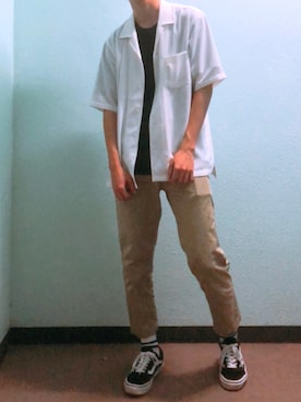 田中太郎さん（メンズ・173cm）の秋コーディネート