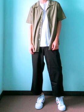 田中太郎さん（メンズ・173cm）の秋コーディネート