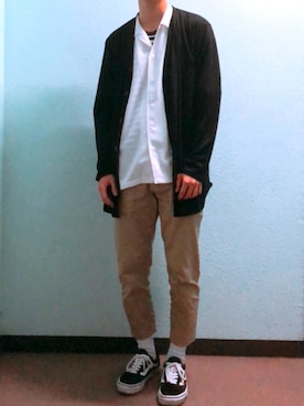 田中太郎さん（メンズ・173cm）の秋コーディネート