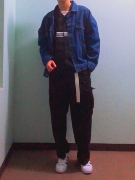田中太郎さん(メンズ・173cm)の秋コーディネート