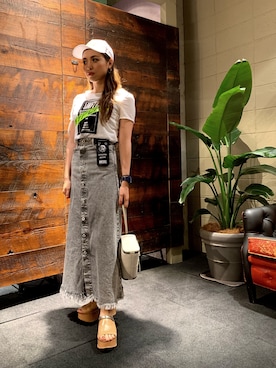 山ちゃんさん(レディース・157cm)の夏コーディネート