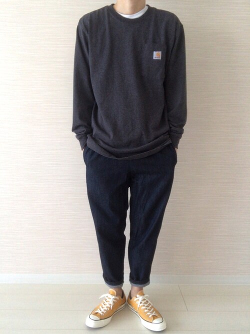 Koh Guのデニムパンツを使ったコーディネート Wear