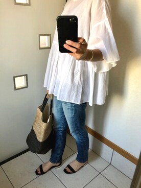 「LE TALON（ルタロン）のアイテム」を使った、sato*さん（レディース・155cm）の春コーディネート