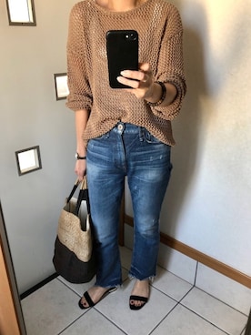 「LE TALON（ルタロン）のアイテム」を使った、sato*さん（レディース・155cm）の夏コーディネート