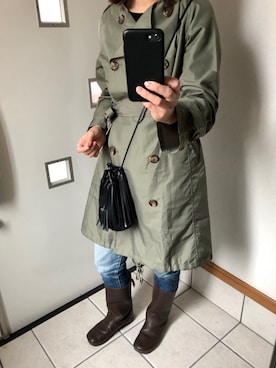 「KOOS（コース）のアイテム」を使った、sato*さん（レディース・155cm）の夏コーディネート