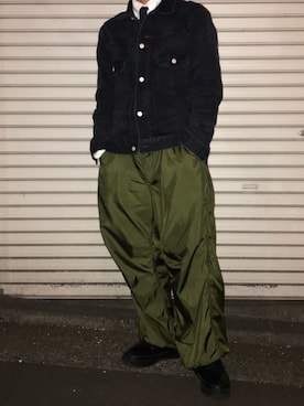 「RED CARD TOKYO（レッドカード）のアイテム（ジャケット/アウター）」を使った、Kaito Kurobeさん（メンズ・170cm）の春コーディネート