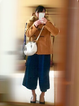 「VTOPIA（ユートピア）のアイテム（PC・スマホグッズ/家電）」を使った、Yuiさん（レディース・151cm）の冬コーディネート