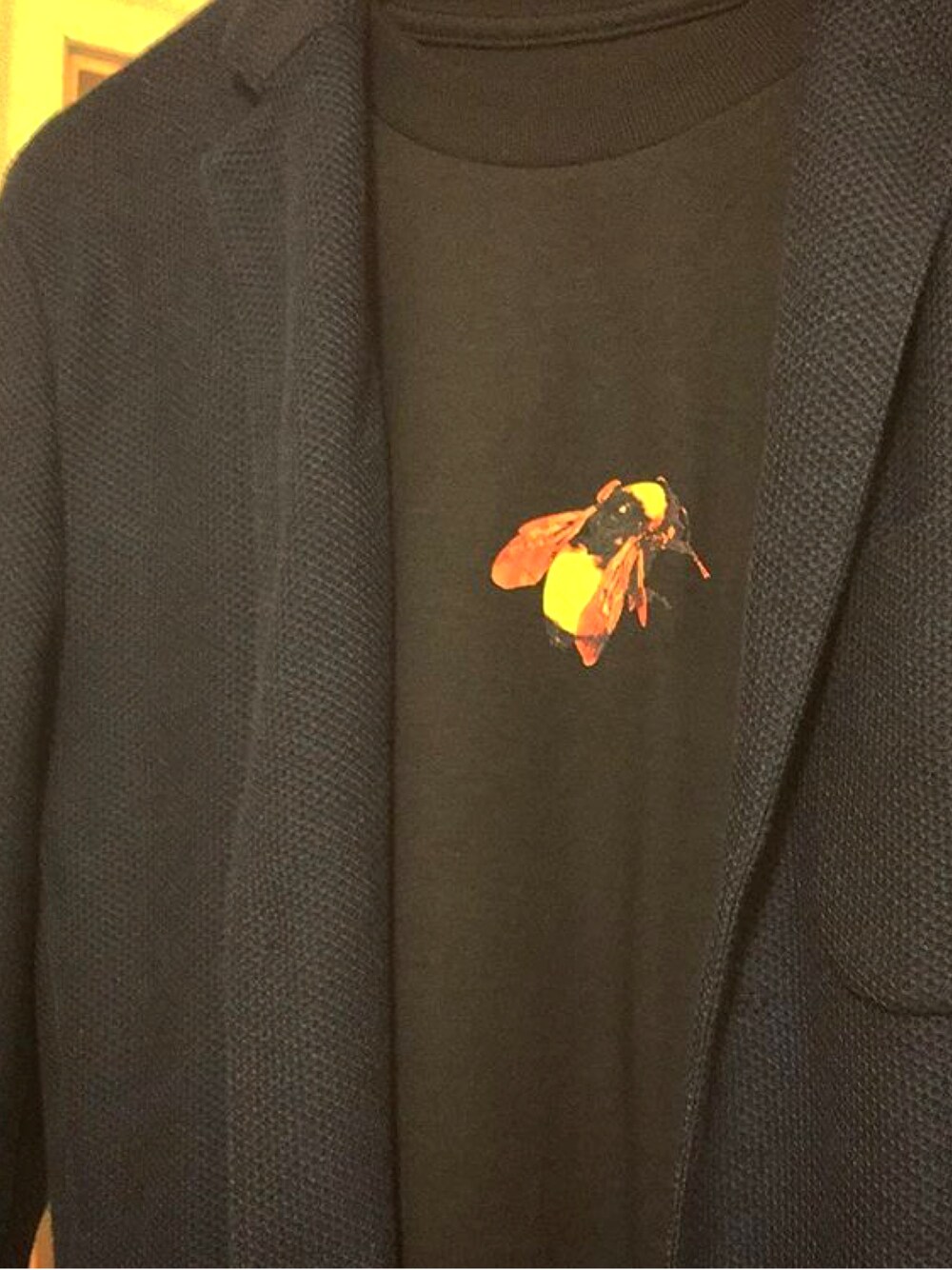 「summer、bee、tylerthecreater、golfwang、GOLF」｜「GOLF WANGのアイテム（Tシャツ/カットソー、ブラック系）」を使った、Kenさん（メンズ・165cm）の春コーディネートの1枚目の写真