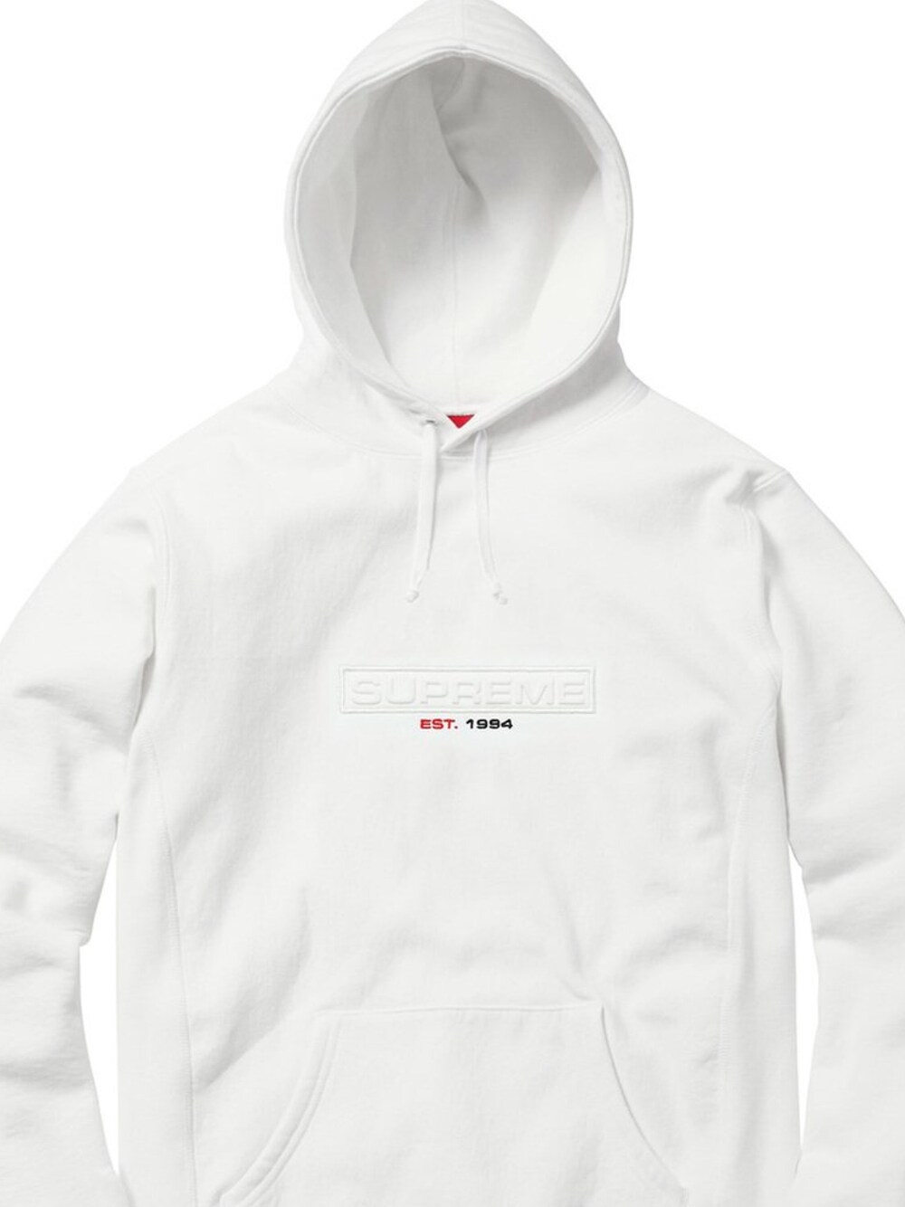 「summer、spring、supreme」｜「Supreme のアイテム（パーカー、ホワイト系）」を使った、Kenさん（メンズ・170cm）の春コーディネートの1枚目の写真
