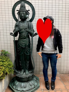 「abcdevol（エービーシーディーイーボル）のアイテム」を使った、みじんこさん（レディース・168cm）の冬コーディネート