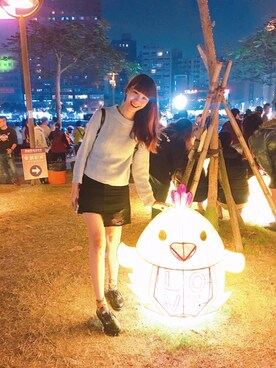 なつきさん（レディース・168cm）の冬コーディネート