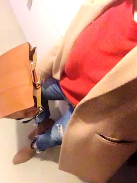 「Ungrid（アングリッド）のアイテム（マフラー）」を使った、ｍａｒｉさん（レディース・159cm）の冬コーディネート