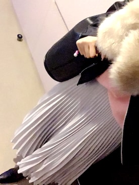 「Ungrid（アングリッド）のアイテム（マフラー）」を使った、ｍａｒｉさん（レディース・159cm）の冬コーディネート