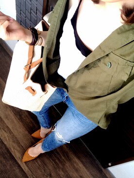 ｍａｒｉさん（レディース・159cm）の春コーディネート