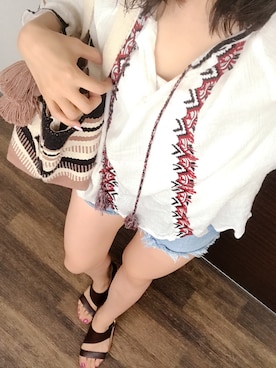 ｍａｒｉさん（レディース・159cm）の夏コーディネート