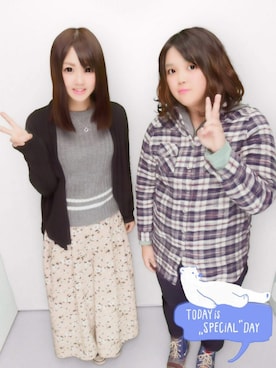 しとねちゃんᙏ̤̫͚ さんのコーディネート