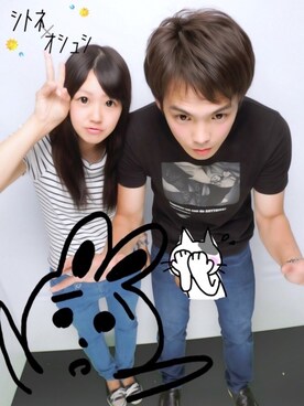「アイテム（チューブトップ、ホワイト系）」を使った、しとねちゃんᙏ̤̫͚ さん（レディース・158cm）の夏コーディネート