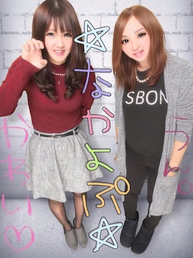 「ESPERANZA（エスペランサ）のアイテム（ブーティ）」を使った、しとねちゃんᙏ̤̫͚ さん（レディース・158cm）の秋コーディネート