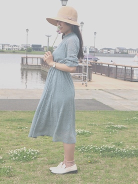 みぃさん（レディース・154cm）の春コーディネート