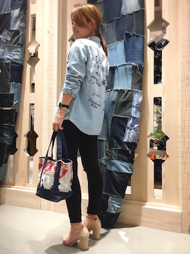 「ノーティードッグ」｜ayumi nishikawaさん（レディース・157cm）の秋コーディネート