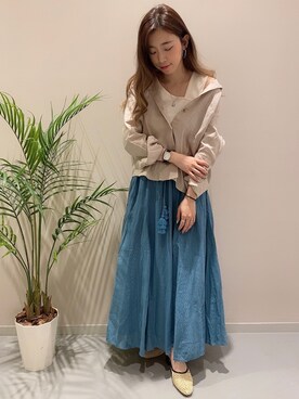 「イオンモール木更津」｜ayumi nishikawaさん（レディース・156cm）の春コーディネート