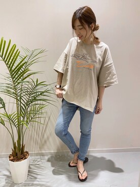 「イオンモール木更津」｜ayumi nishikawaさん（レディース・156cm）の春コーディネート