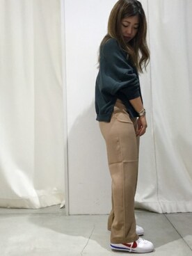 「relume」｜JOURNAL STANDARD relume自由が丘店レディーススタッフさん（レディース・148cm）の夏コーディネート