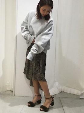 「CAMBER（キャンバー）のアイテム」を使った、JOURNAL STANDARD relume自由が丘店レディーススタッフさん（レディース・158cm）の秋コーディネート