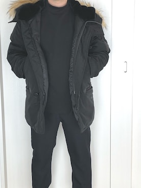 「BACK NUMBER（バックナンバー）のアイテム（その他トップス）」を使った、かけさんぽさん（メンズ・163cm）の冬コーディネート