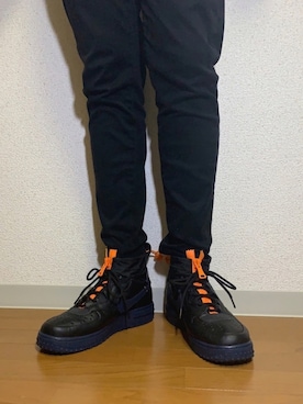 「ハイカット」｜らいやんさん（メンズ・180cm）の秋コーディネート