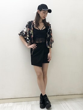 萌さん（レディース・168cm）の春コーディネート